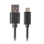 Lanberg Cable USB-A a USB tipo-C CA-USBO-20CU-0018-BK 1,8m Negro